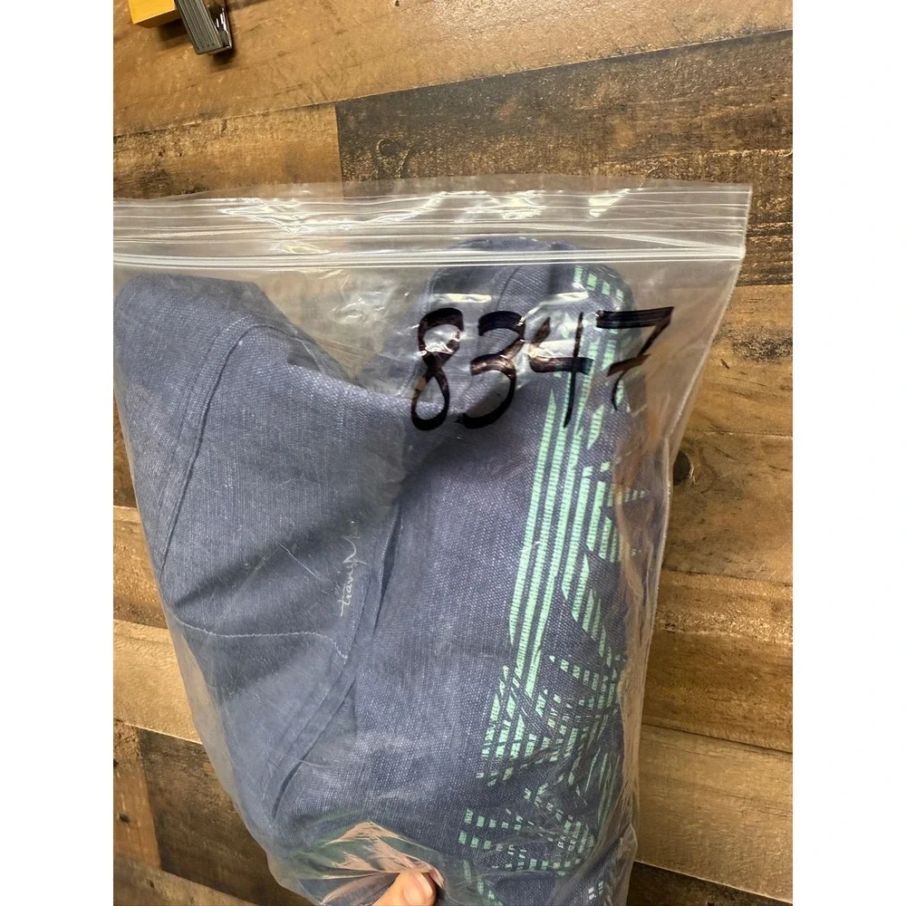 TravisMathew Parked The Shark‎ Board Shorts Heather Insignia Blue Mens 42 1MW423